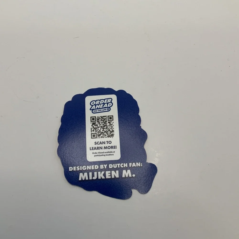 Dutch Bros Sticker June 2025‎ Hedgehog
